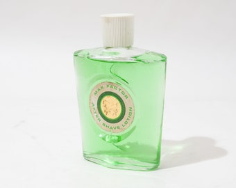 Vintage Max Faktor After Shave Lotion, 4 Unze, wie besehen