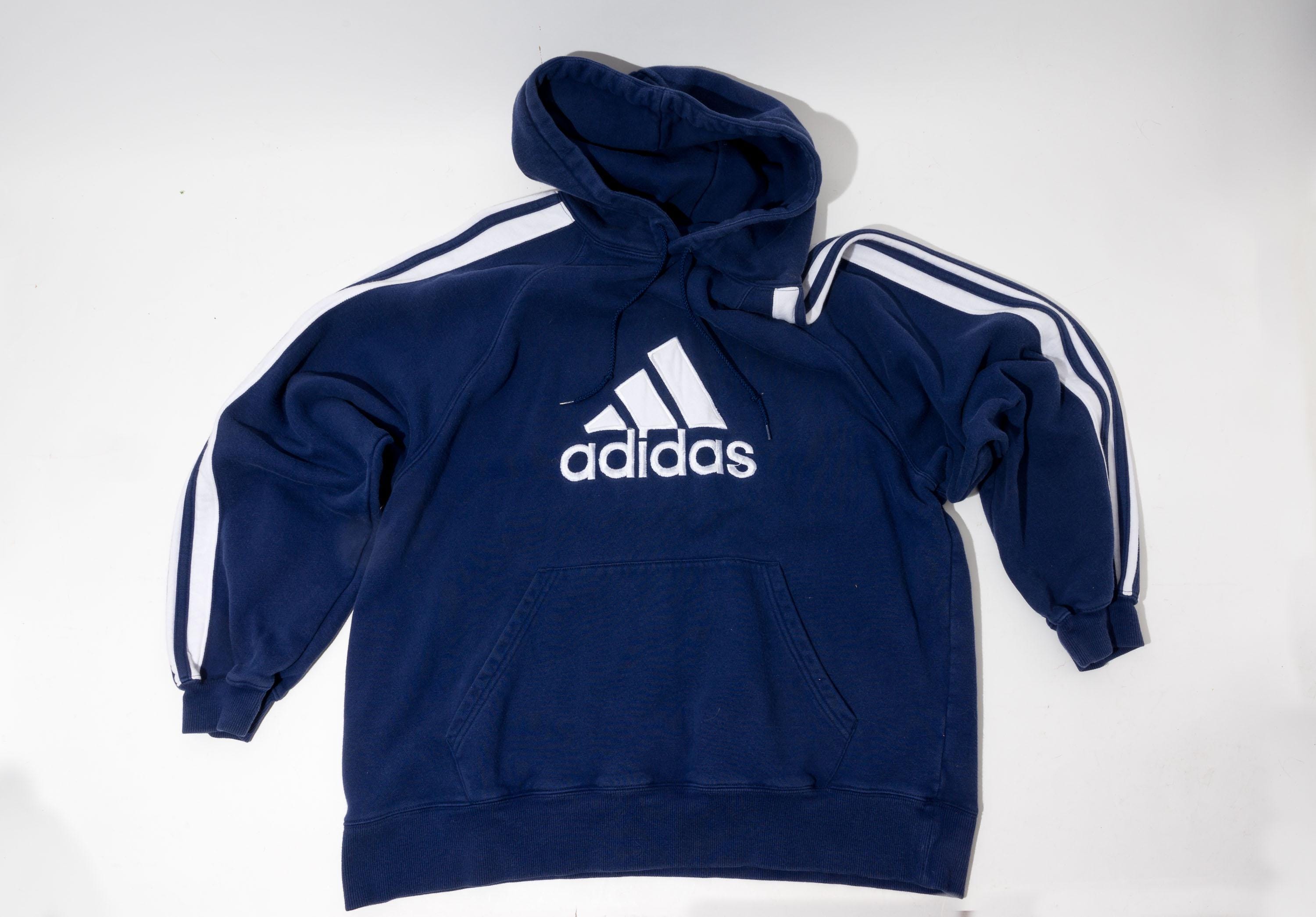 Adidas Vintage Hoodie - Etsy