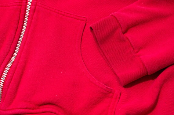Vintage GAP Hoodie, Zip Front, Red, 1990s, Womens Large - Etsy