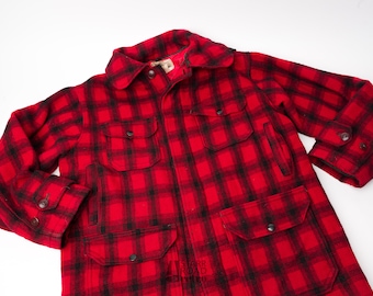 ヴィンテージ ウールリッチ ハンティング ジャケット、1950 年代ウール