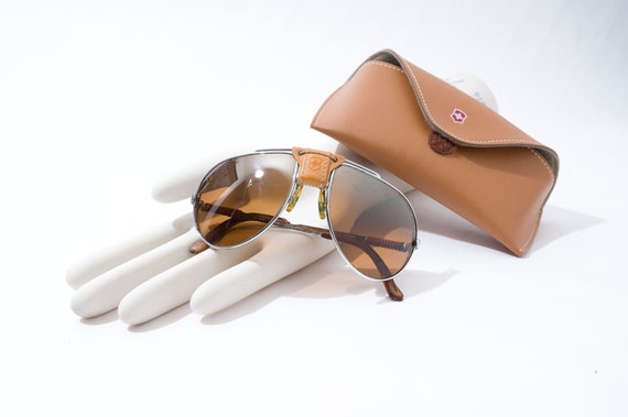 Swiss army sunglasses leather sale