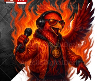Fiery Phoenix Graffiti Clipart, Phoenix PNG, T-Shirt Design, 300 Dpi, Phoenix Sublimation Print, Clip Art,  PNG, Dtf, UV Print, Graffiti Art