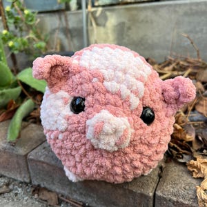Crochet Pig Plushies, Piggy Toy, Handmade Stuffed Animal, Pig Doll, Soft Plush Animal, Gift for Kids, Farm Animal Gift