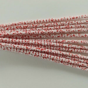 White Chenille Stem Pipe Cleaners Pack of 50 