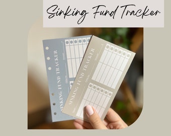 Sinking Fund Tracker A5 & A6 - Umschlagmethode - Printversion