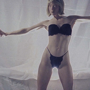 D in Bra and panties