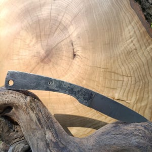 Hand forged knife