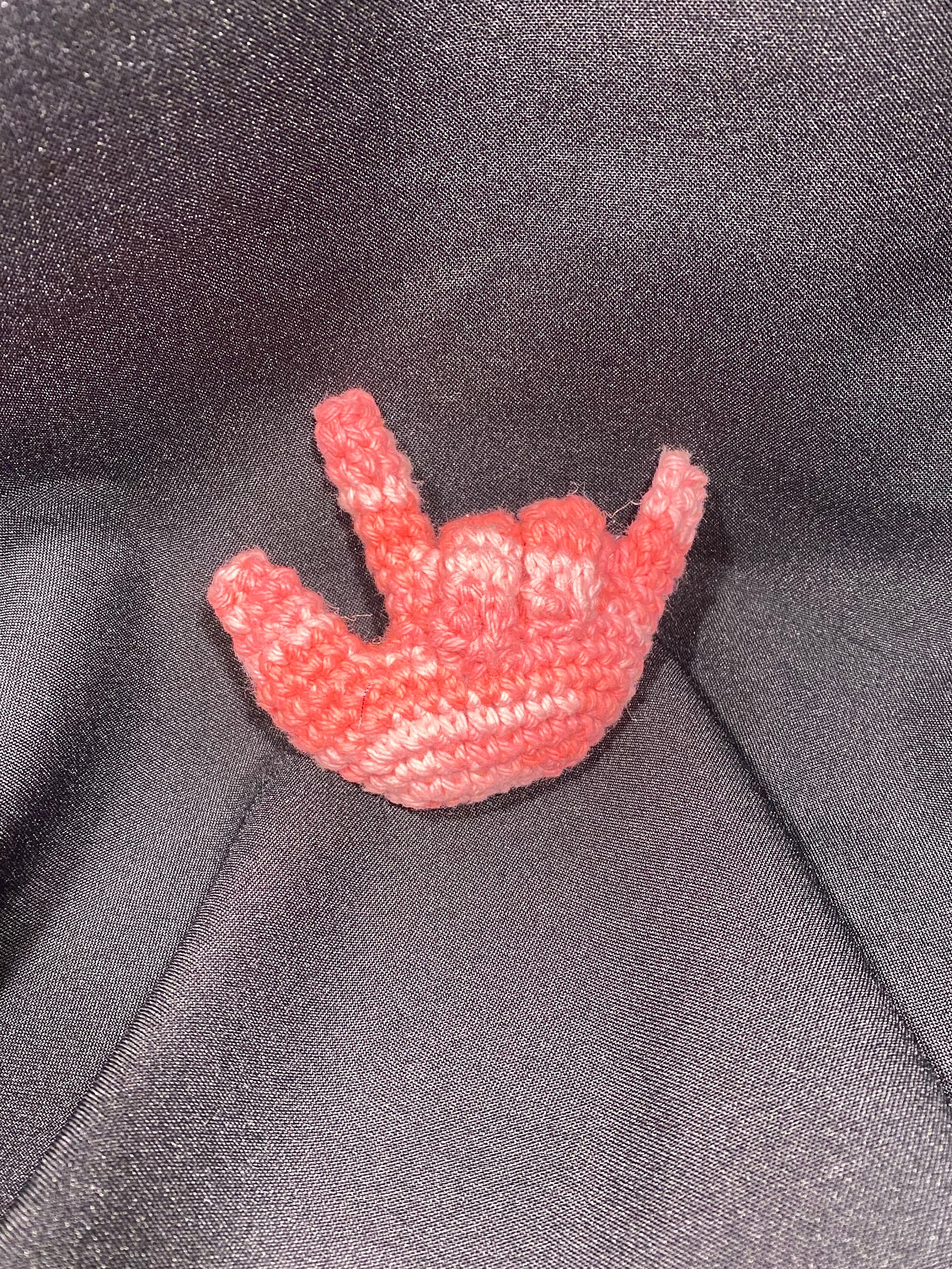 Crochet ASL I Love You Sign - Etsy