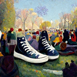 Sapatos AI Georges Seurat