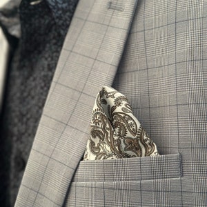 Handmade Paisley Print Ascot Cravat by Balete Designs