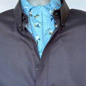 Balete Designs Cravat Tie | Ascot Cravat For Men | Ascot tie | Lightweight 100% cotton print Cravats | unisex fashion accessories