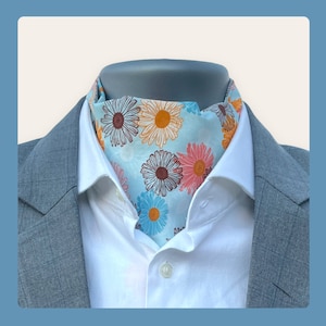Soft Touch Poplin Cotton Unisex Ascot Cravat