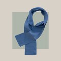 18th Century Style Historical Stock Ascot – Pure Linen Cravat, Regency & Georgian Costume Neckwear