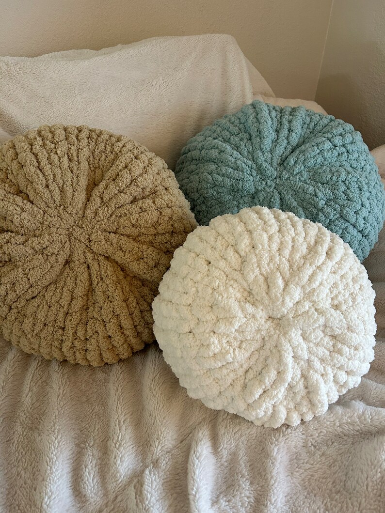Handmade Chunky Knit Decorative Pillow Etsy