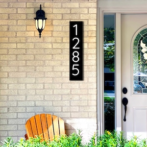 House number for outdoor | Housewarming Gift | Address Signs | Modern House Number | Address Plaques | Gift Idea for new home
