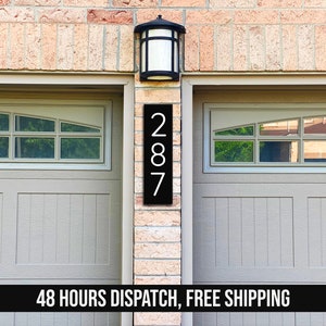 House numbers | Address sign | House number plaques | Housewarming gift idea | Outdoor house number signs