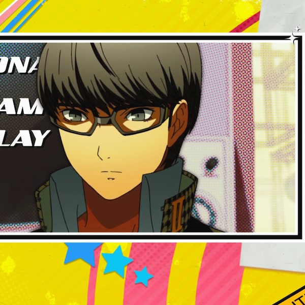 Persona 4 Inspired Stream Overlay