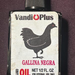 aceite de gallina negra