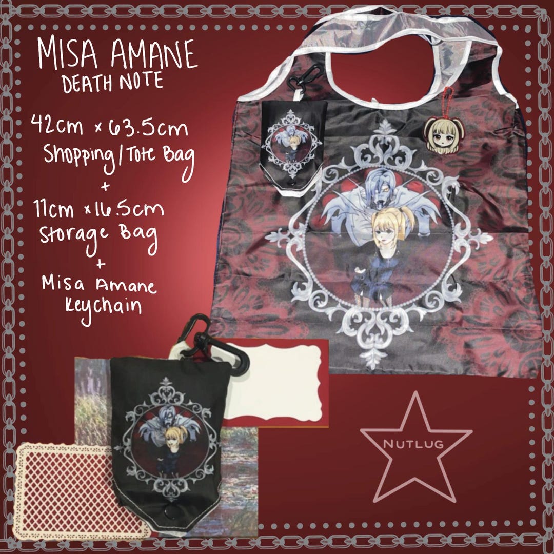 Death Note: Misa Amane Inspired Shopping Bag/tote Bag - Etsy