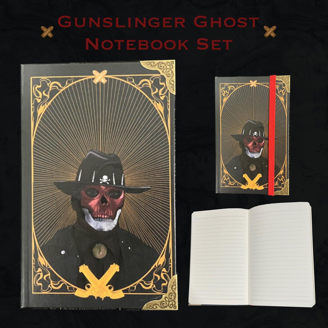 Codm Sticker Notebook Call of Duty: Gunslinger Ghost Leatherette Notebook - Etsy