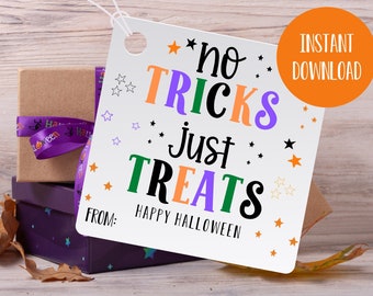 Halloween Favor Tags, Boo Gift Tags, Trick Or Treat Favor Tags, Treat Bags, Printable Halloween Tags, Halloween Party Favor, Boo Gift Tags