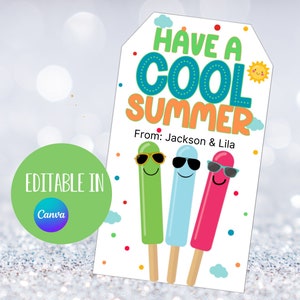 Ende des Schuljahres Tag, kühler Sommer, Sommersonne, Eis am Stiel Tag, Schule Eis am letzten Tag, bedruckbar, Vorschule, Klassenzimmer Leckerlie Tag