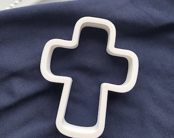 cross cookie cutter, cross fondant cutter, religious clay cutter, Christian cookie cutter, cross shaped polymer clay cutter