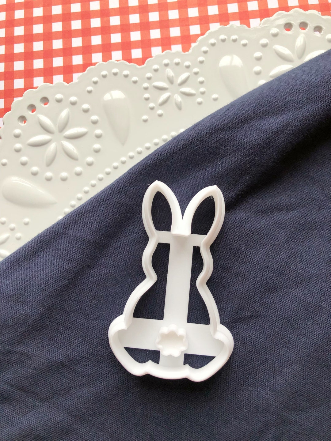 Easter Bunny Cookie Cutter, Bunny Cutter for Fondant, Rabbit Cutter for ...