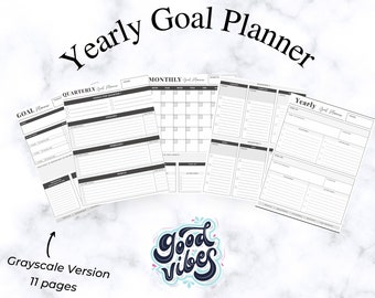 Yearly Goal Planner