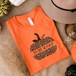 Tis The Season, Cute Fall Unisex T-Shirt, Pumpkin Spice Shirt, Autumn TShirt, Fall Shirt, Thanksgiving Pumpkin Fall TShirt, Fall Graphic Tee
