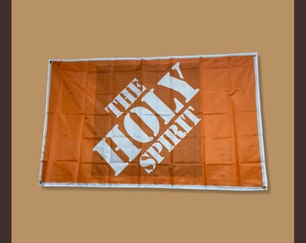 Jesus Holy Spirit Christian Dorm/Wall/Indoor Flag/ Tapestry 3' x 5'