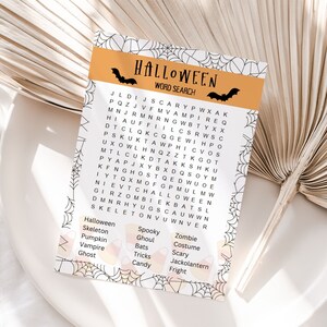 Halloween Word Search | Halloween Kid's Activity | Halloween Word Game | Halloween Word Puzzle | Word Search Game | Word Puzzle