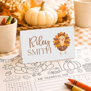 Thanksgiving Place Cards, Thanksgiving Table, Thanksgiving Decor, Thanksgiving Dinner, Fall Place Cards, Thanksgiving Name Cards