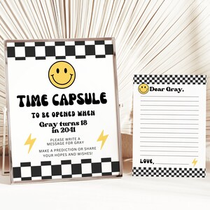 One Happy Dude Time Capsule, One Happy Dude Birthday, Instant Download, A131