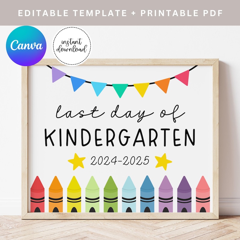 Last Day Preschool - Etsy