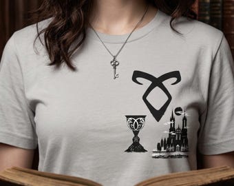 Shadowhunters Shirt | Mortal Instruments TShirt | Shadowhunters Merch | City of Bones Jace Clary | Herondale Infernal Devices | Bookish Gift