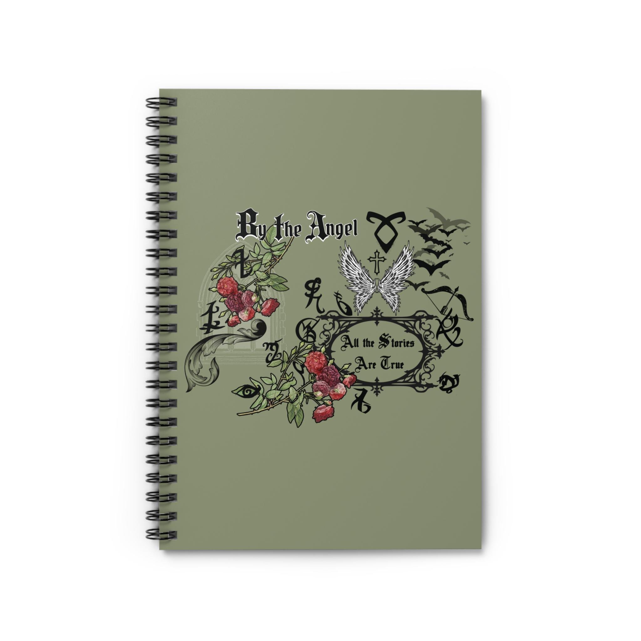 シャドウハンター モータルインストゥルメンツ ノートブック、エンジェリックルーンジャーナル、ジェイスとクラリーのノート、シティ・オブ・ボーンズ  罫線入り - Etsy 日本, image size:2048x2048