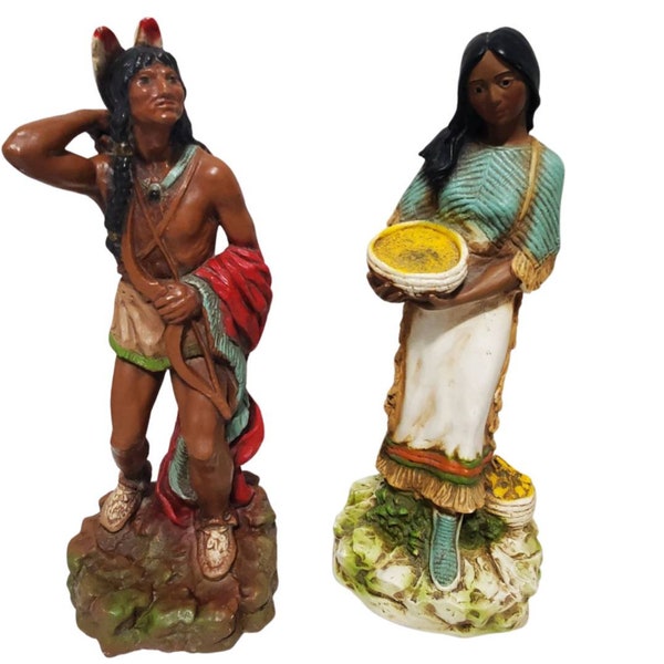 Universal Statuary Corp 1976&1980 Native American Figures