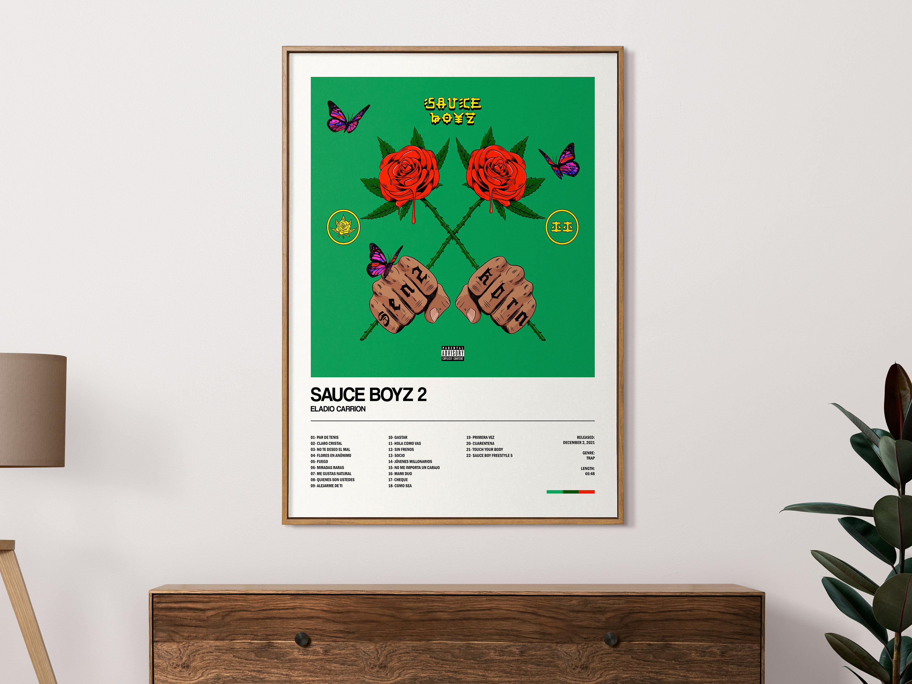 Sauce Boyz 2, Eladio Carrion, Sauce Boyz 2 Print, Sauce Boyz 2 Album