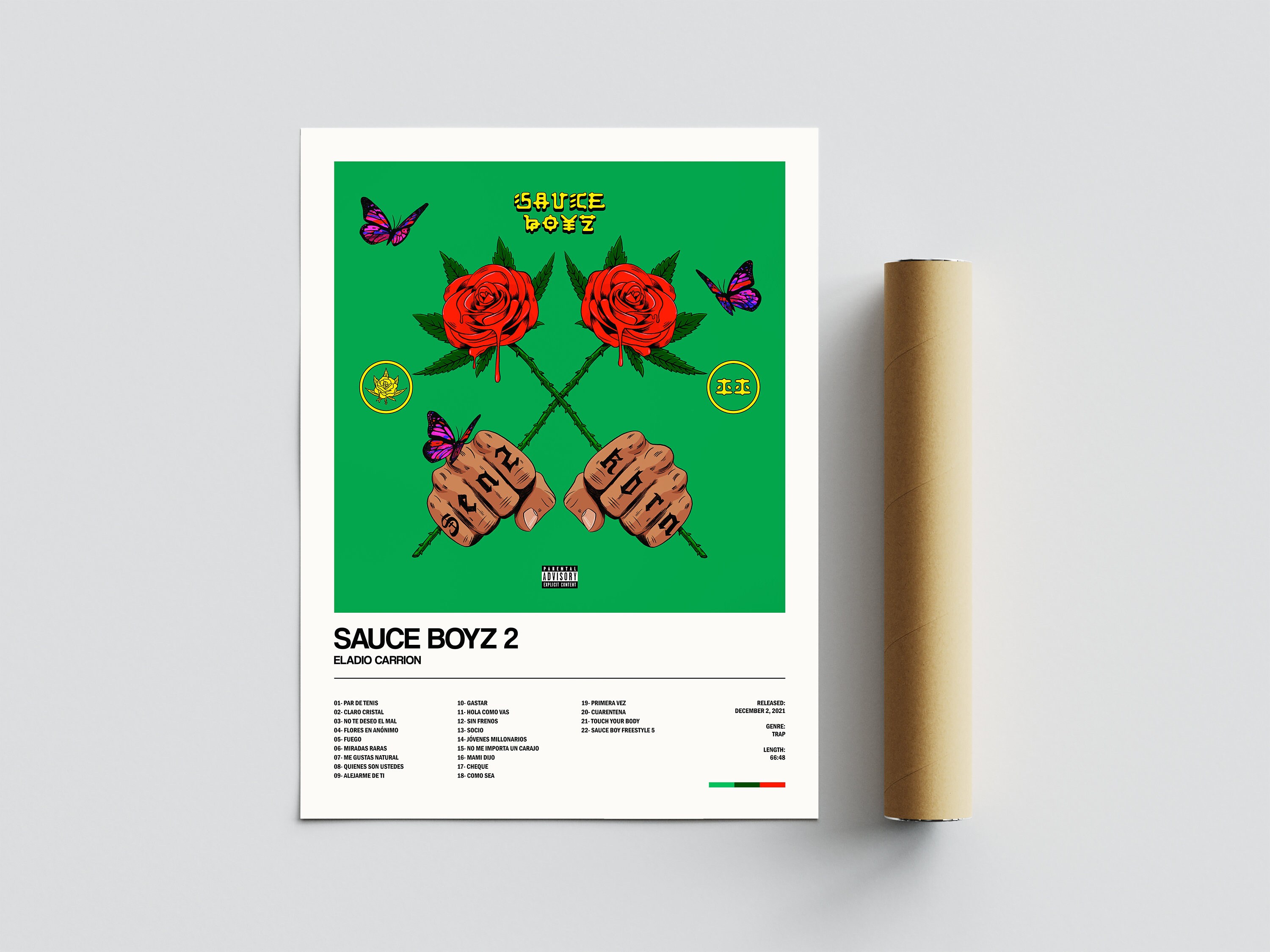 Sauce Boyz 2, Eladio Carrion, Sauce Boyz 2 Print, Sauce Boyz 2 Album