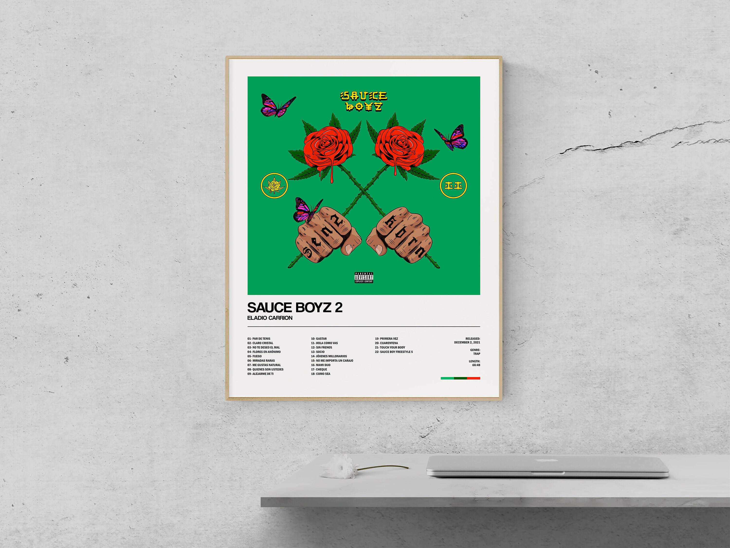 Sauce Boyz 2, Eladio Carrion, Sauce Boyz 2 Print, Sauce Boyz 2 Album