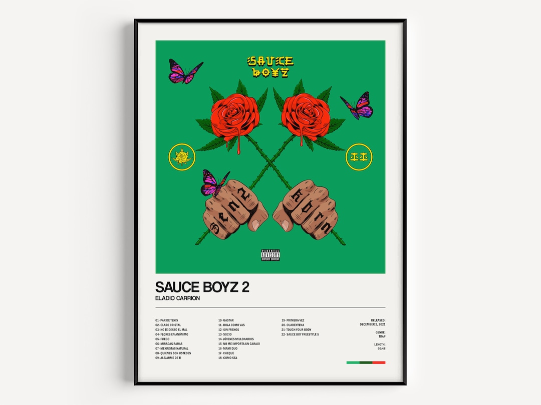 Sauce Boyz 2, Eladio Carrion, Sauce Boyz 2 Print, Sauce Boyz 2 Album