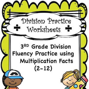 3rd Grade Math Division & Multiplication Facts Practice