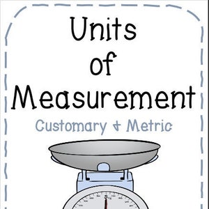 Measurement Conversion Math Practice 4th and 5th Grade