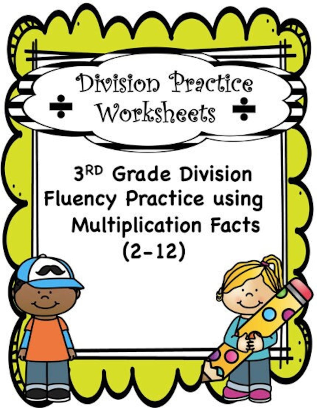 3rd Grade Math Division & Multiplication Facts Practice - Etsy