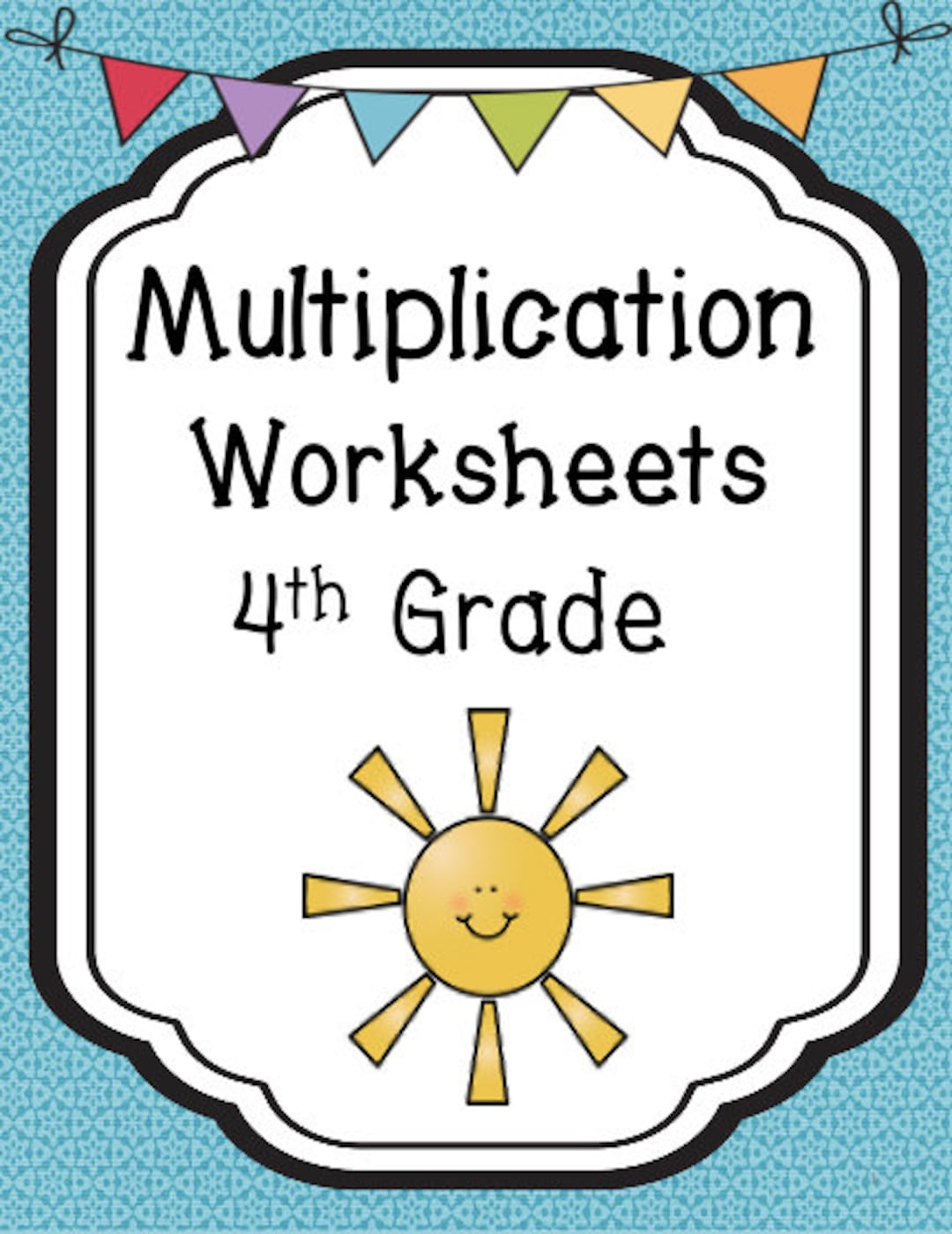 4th Grade Multiplication Math Worksheets - Etsy