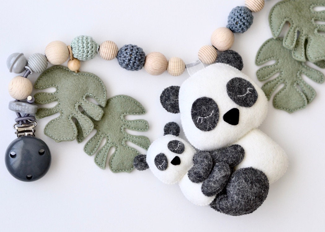 Pram Toy Panda Etsy UK