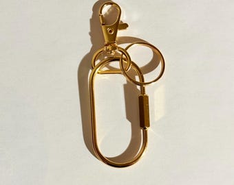 Gold Keychain