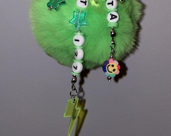 Neon Green NCT 127 + Member Name Keychains