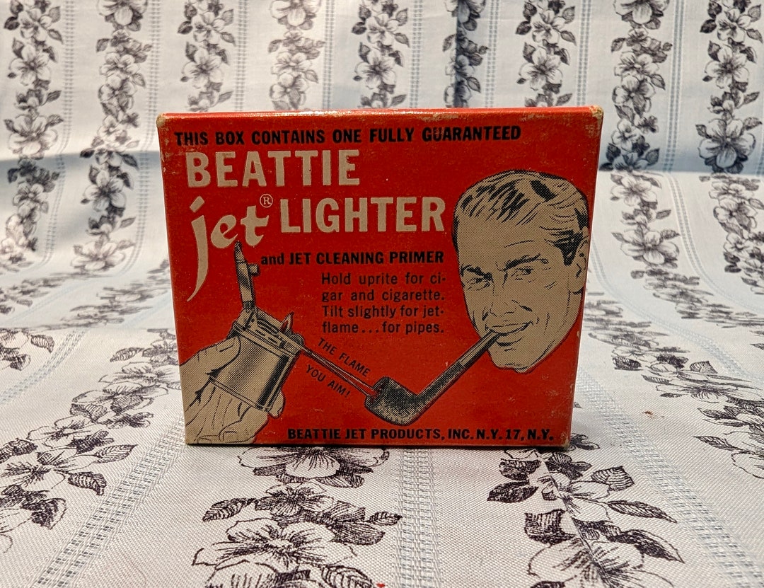 Beattie Jet Lighter With Box Etsy